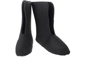 Vanzack Insulated Boot Liners for Men Winter Waterproof Warm Replacement Felt Liner for Snow Boots Hiking Fishing Outdoor