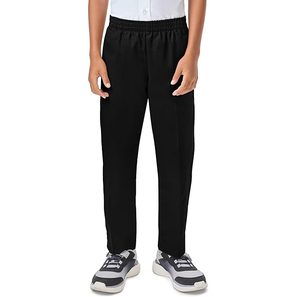 Classroom Men's Narrow Leg Pant | Dark Navy Stretch Twill Pants – Size 36, Contemporary Slim Fit - View #3
