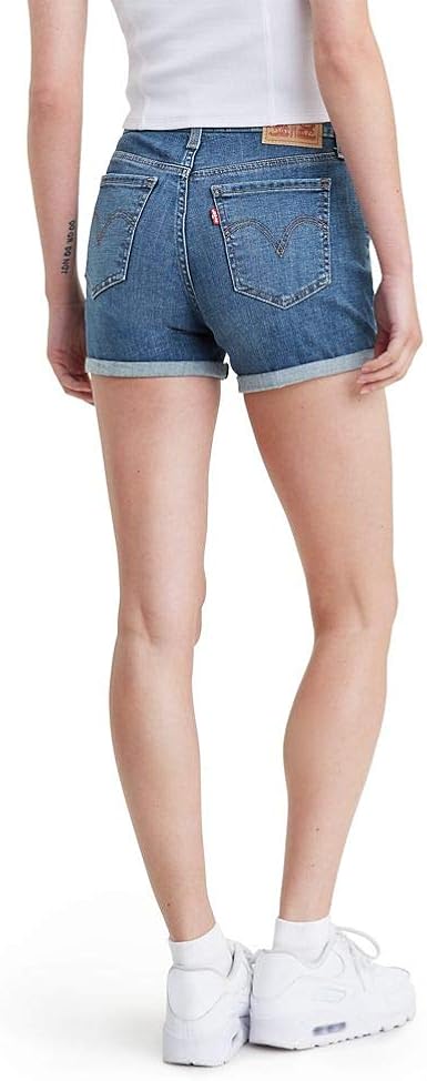 levi's cuffed shorts