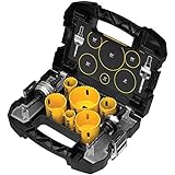 DEWALT D180002 Standard Electricians Bi-Metal Hole Saw Kit (Tools & Home Improvement)
