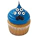 Wilton Sweet Personalities Edible Candy Decorations Eyeballs, Mustaches, Lips, and Teeth Decorating Kit, 4-Piece