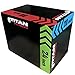 Titan Fitness 3-In-1 Heavy Foam Plyometric Box, 20-in. x 24-in. x 30-in., HIIT Exercises, MMA Training, Cross Training