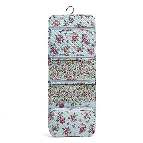Vera Bradley Signature Cotton Hanging Travel Organizer, Water Bouquet