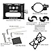 GUB Universal Phone Mount, Adjustable, Compatible with iPhone 8 Plus and Other Smartphones, Black with Band