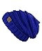 NYFASHION101 Oversized Baggy Slouchy Thick Winter Beanie Hat, Royal