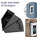 Cowjag Angle Mount (30 to 55 Degree) Compatible with Video Doorbell Pro, Angle Mount Replacement Adapter Adjustment Mounting Plate Bracket Wedge Corner Kit with Screwdriver and Screws (Blue)