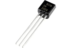 VANXY 200PCS 2N3904 NPN 60V 0.2A 0.625W 300MHZ Power General Purpose Transistors