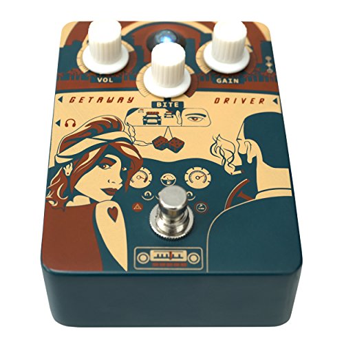 Orange Getaway Driver Overdrive '70s Amp-In-A-Box Pedal