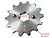 420 14T 17mm Motorcycle Front Engine Sprocket for 50cc 70cc 110cc 125cc 140cc 160cc Z50 CT70 Speed Mini Bike TaoTao Roketa Coolster Sunl Lifan Chinese ATV Quad Dirt Bike