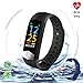 Upgrade ECG+PPG Activity Tracker Watch-Color Screen IP67 Waterproof Fitness Tracker with Heart Rate Monitor,Sleep Monitor,Blood Pressure Monitor,Pedometer Smart Watch for Women Men, Android iOS