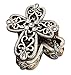 FASHIONCRAFT 8630 Cross Design Curio Boxes, Cross Design Trinket Box, Communion, Baptism, Religious Event Favors – Pack of 1