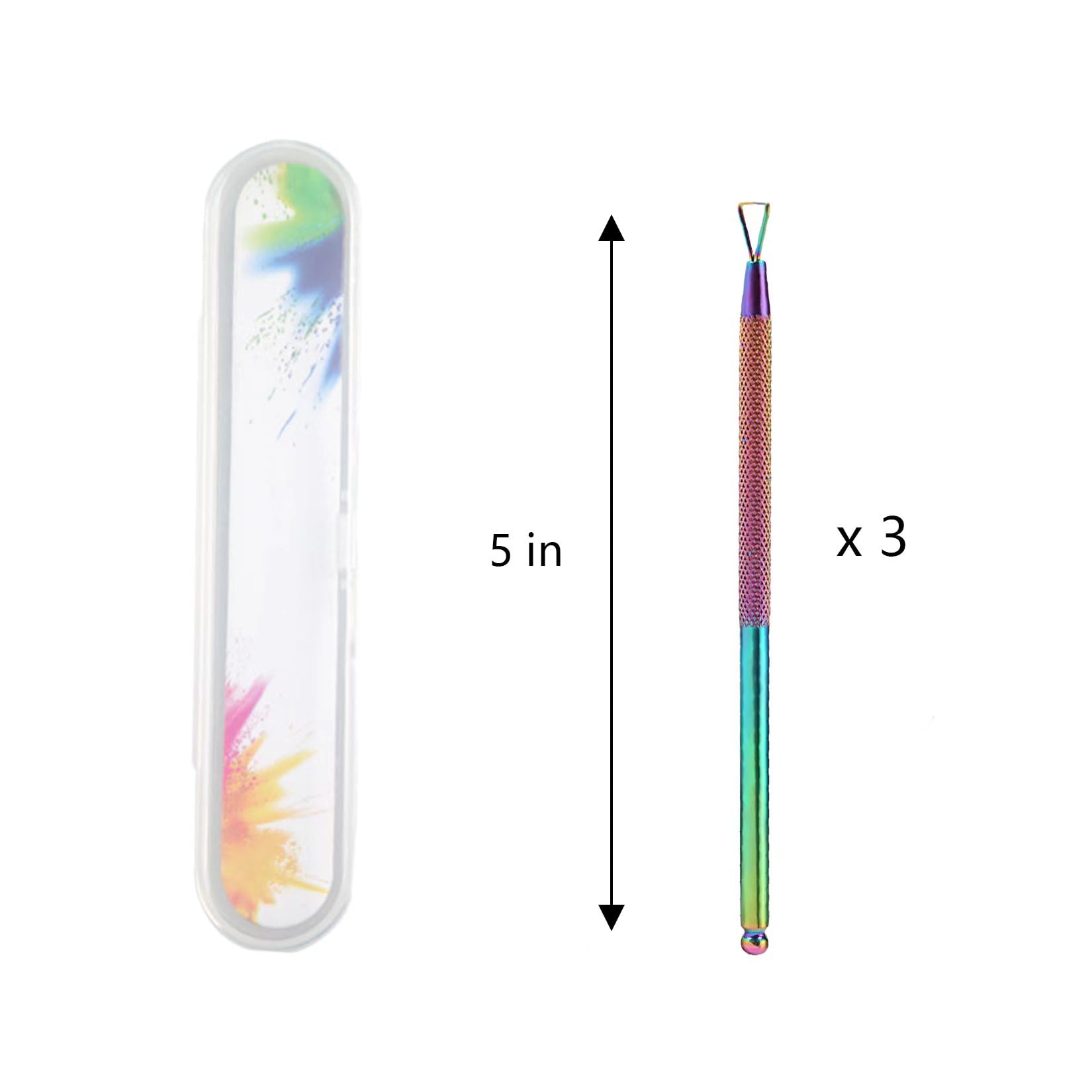3PCS Lottery Ticket Scratcher Tool, Scratch Off Tool, Scratching Aid, Save Your Arthritic Hands, Rainbow