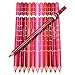 LuckyFine Lipliner Pencil Set with Pencil Sharpener (12-Pieces)