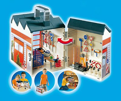 PLAYMOBIL® 4043 - Bauhof zum Mitnehmen