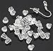 5mm 1000pcs Clear Soft Rubber Earring Back Stopper