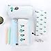 Freedi Canvas Pencil Case Pouch Zipper Closure Cosmetic Makeup Bag Cute Pen Stationery Holder