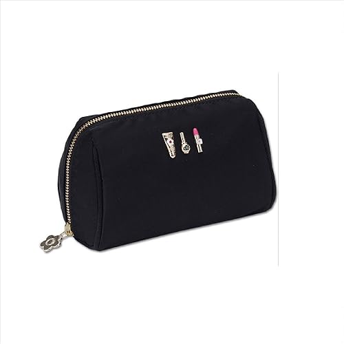 Amazon Co Jp マリークワント Mary Quant マリクワ マリークアント 3cosmetics2 オーバル ポーチ ブラック シューズ バッグ