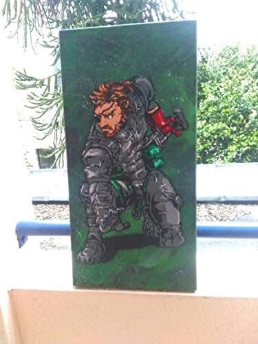 Frame/Canvas MGS - metal gear solid - hama beads - pixel art
