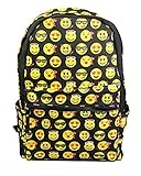 YONGER Emoji Girls/Boys Casual Schoolbag School Book Bags Emoji Backpack