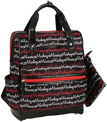 disney mickey mouse script diaper bag backpack