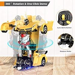 Desuccus Remote Control Car, Transform Robot RC