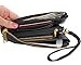 Humble Chic Women's Small Wristlet - Vegan Leather - Tan - Phone Purse, Tan