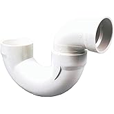 NIBCO Fig No U4885, 2 in. PVC DWV P-Trap Hub x Hub, Solvent Weld