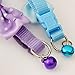 Alaroute 8 Pack Hot Puppy Adjustable Bowties with Bells Dog Collar neckties Pet Bowties Cat Bowties Rabbit Bowties