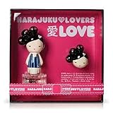 Gwen Stefani Harajuku Lovers Love Women Gift Set (Eau De Toilette Spray, Solid Perfume)