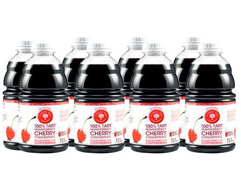 100% Tart Montmorency Cherry Concentrate 32oz Bottle (Case of 8)