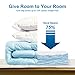 TAILI Jumbo Vacuum Storage Bags Space Saver Bags 6 Cube Vacuum Clothes 80% Space Saving Storage Seal Bags with Pump for Pillow Comforters Bedding(31x40x15in/304L) Pillow, Bedding, Blanket, Clothes