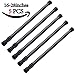 AIZESI 5PCS Tension Rod - Spring Curtain Rod 16 to 28inch,Black