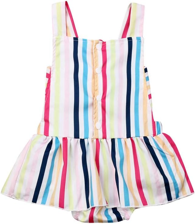 Newborn Infant Baby Girl Sleeveless Floral Print Tulle Bodysuit Toddler Kid Lace Tutu Romper Sunsuit Clothes Outfit