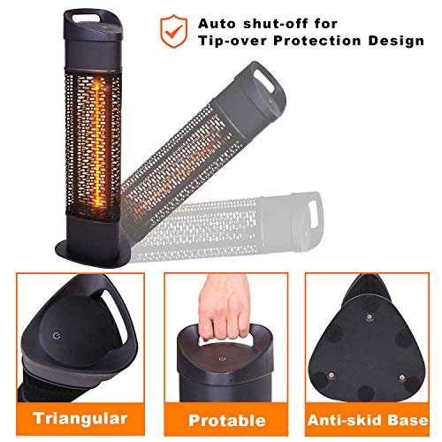 1 Star+Patio+Freestanding+Electric+ZHQ1088TR+RMHD+65