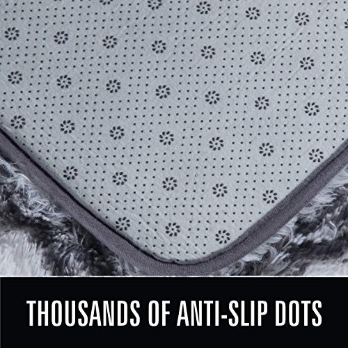 LOCHAS-Luxury-Velvet-Shag-Area-Rug-Mordern-Indoor-Plush-Fluffy-Rugs-Extra-Soft-and-Comfy-Carpet-Geometric-Moroccan-Rugs-for-Bedroom-Living-Room-Girls-Kids-5x8-Feet-BeigeWhite-HS3