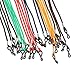 Eyewear Holder Eyeglass Holders Nylon Cord Reading Glass Neck Strap Colorful 12pcs