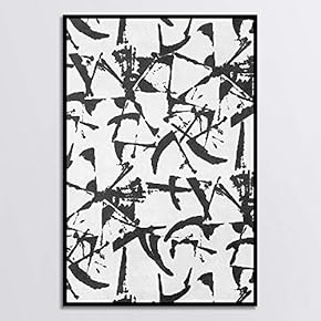 signwin Framed Canvas Wall Art Black and White...