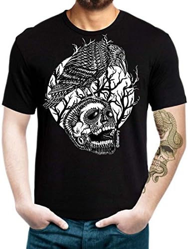 Labartry Men's Round Neck Artist Tshirt 'The Nocturnal Life'