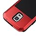 BB-YuHan Love MEI Samsung Galaxy S5 Case Aluminum,3-layer Corning Gorilla Glass Aluminum Metal Protective Samsung Galaxy S5 Case (Red)