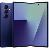 Samsung Galaxy Z Fold7 Cell Phone, 256GB AI Smartphone, AI Photo Edits, Large Screen, Long Battery Life, 2025, Blue Shadow fo