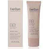 EverGlam K-Beauty Skin Perfector Korean BB Cream, Light Medium - Flawless, Natural Glow in Seconds | Multi-Function Tinted Moisturizer: Stays On All Day, Dewy, Water-Resistant, Oil-Controlling