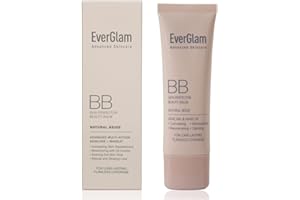 EverGlam K-Beauty Skin Perfector Korean BB Cream, Light Medium - Flawless, Natural Glow in Seconds | Multi-Function Tinted Moisturizer: Stays On All Day, Dewy, Water-Resistant, Oil-Controlling