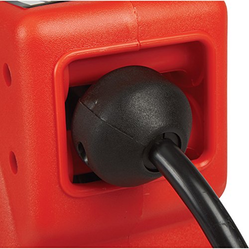 Ironton Retractable Extension Cord Reel 40ft. 12/3, Triple Tap