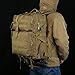 HUKOER 35L/45L Military Tactical Backpack -Tactical Assault Molle Rucksacks Waterproof Expandable Hunting Backpack Outdoor Daypack for Hiking Camping Trekking Hunting Bag (Khaki-45L)