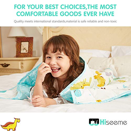 Hiseeme Weighted Blanket for Kids lbs 36