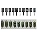 Magnet Pen - TOOGOO(R) 11pcs/set Nail Art Tool Magnet Pen for DIY Magic 3D Magnetic Cats Eyes Polish UV Gel Polish Cat Eye