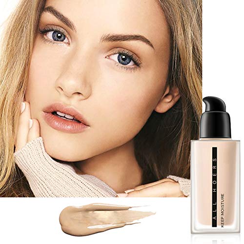 Liquid Foundation,Foundation Makeup,Color Changing Foundation,Flawless Finish Foundation,Cream Concealer, Moisturizing Liquid Cover Concealer for All Skin Types, 30ML