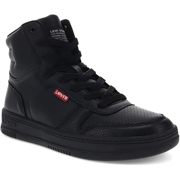 Amazon.com | Levi's Women's Casual Sneaker, Black, 6 | Fashion