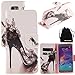 Note 5 Case, Galaxy Note 5 Case, Credit Card Holder Case Stand Feature Wallet Type Flip Folio Cover - for N920 Samsung Galaxy NOTE5