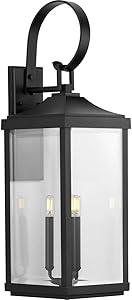 Progress Lighting P560023-031 Gibbes Street Outdoor, Black